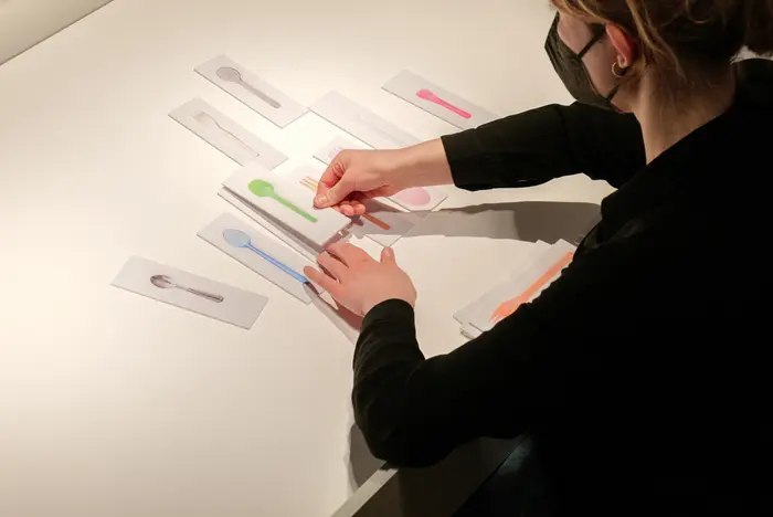 Ausstellungsansicht "Spoon Archaeology"