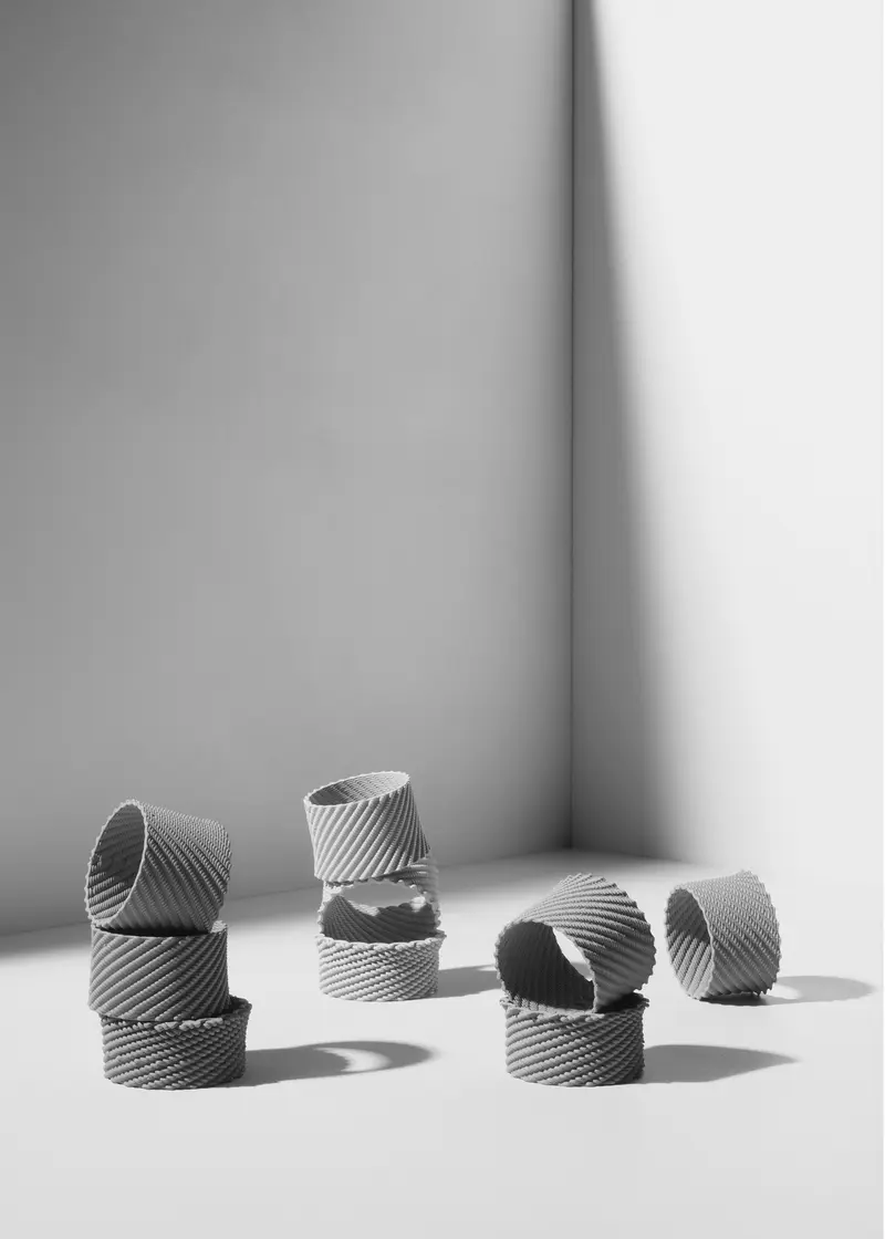 Türmchen aus runden Förmchen