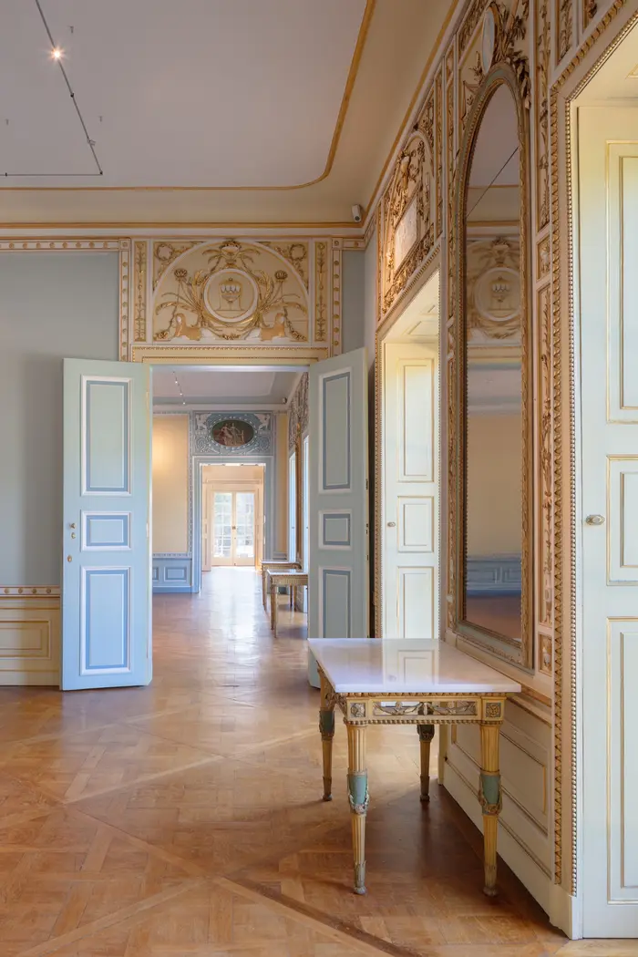 Kaiserzimmer im Bergpalais von Schloss Pillnitz, 25.08.2020