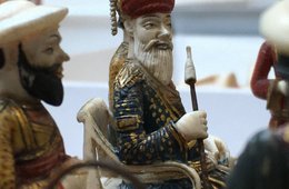 Große Musik- und Tanzaufführung für den Mogulherrscher Muhammad Akbar II.