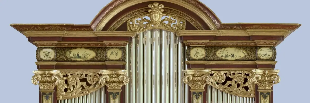 oberer Teil einer Orgel