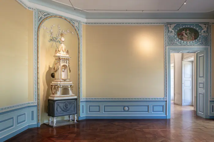 Kaiserzimmer im Bergpalais von Schloss Pillnitz, 25.08.2020