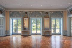 Kaiserzimmer im Bergpalais von Schloss Pillnitz, 25.08.2020